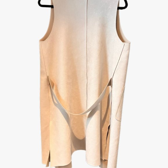 Stetchy Velvet Armless Cardigan - Korea - Picture 2 of 2